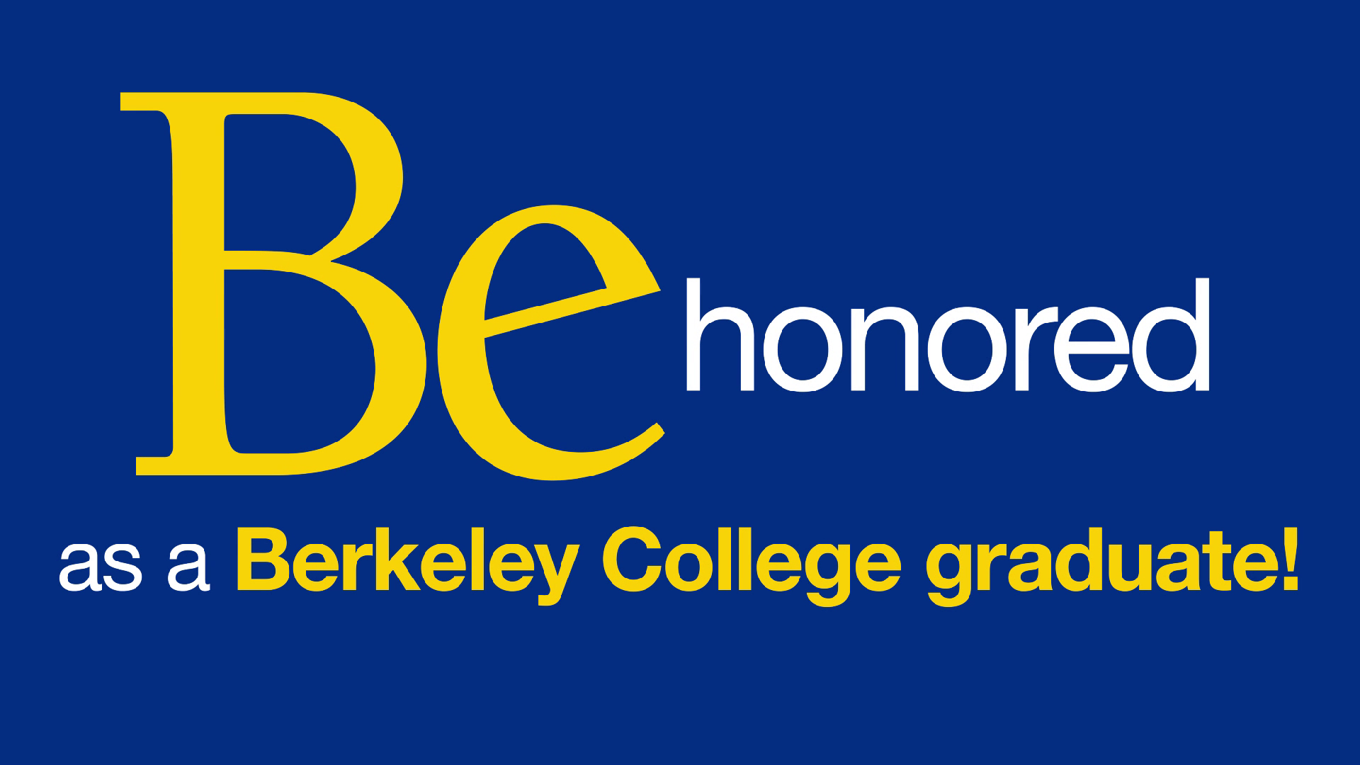 Berkeley College Commencement 2023 — May 2023's clip video thumbnail