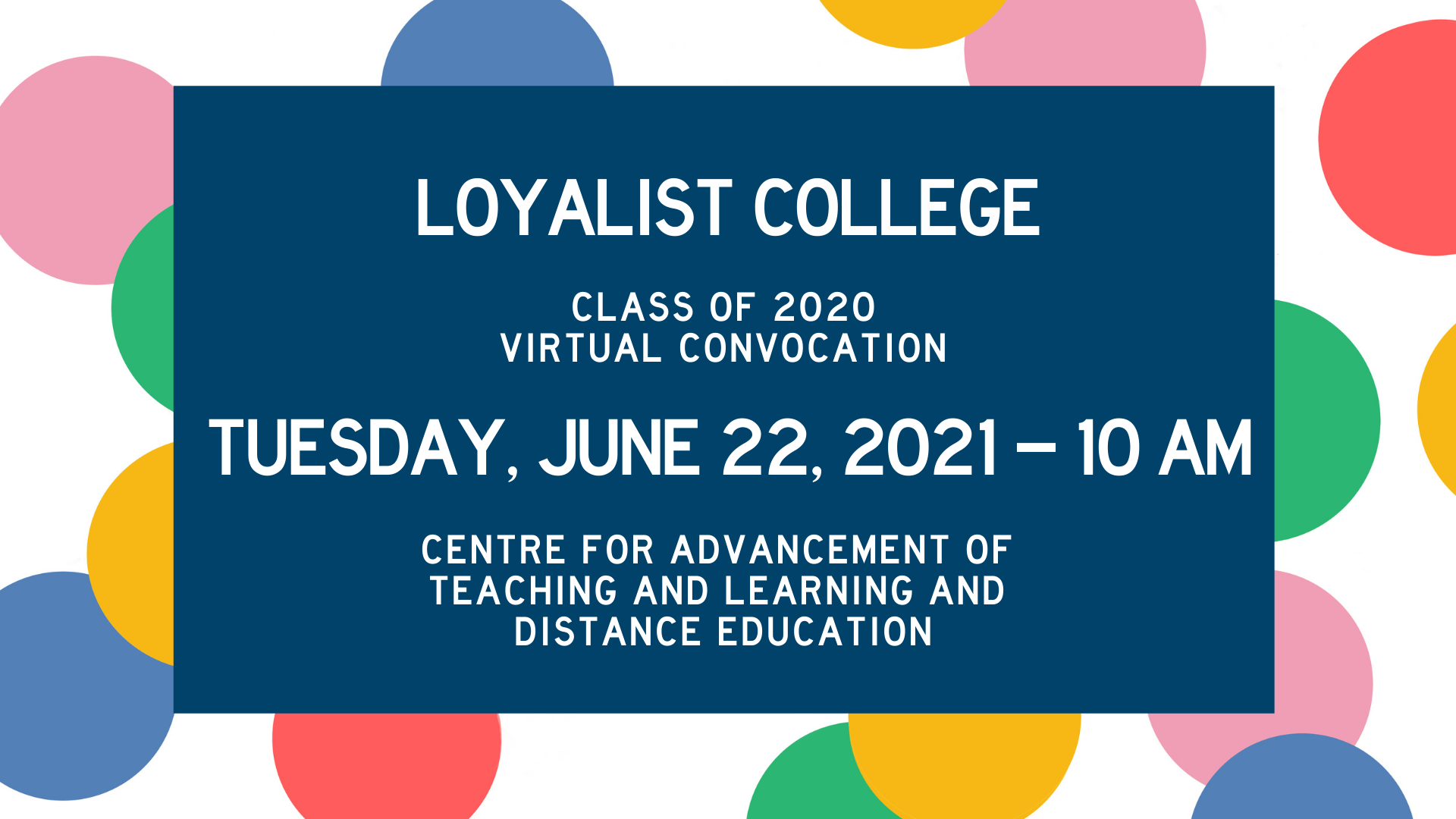 Class of 2020: CATL and Distance Education — June 2021's clip video thumbnail