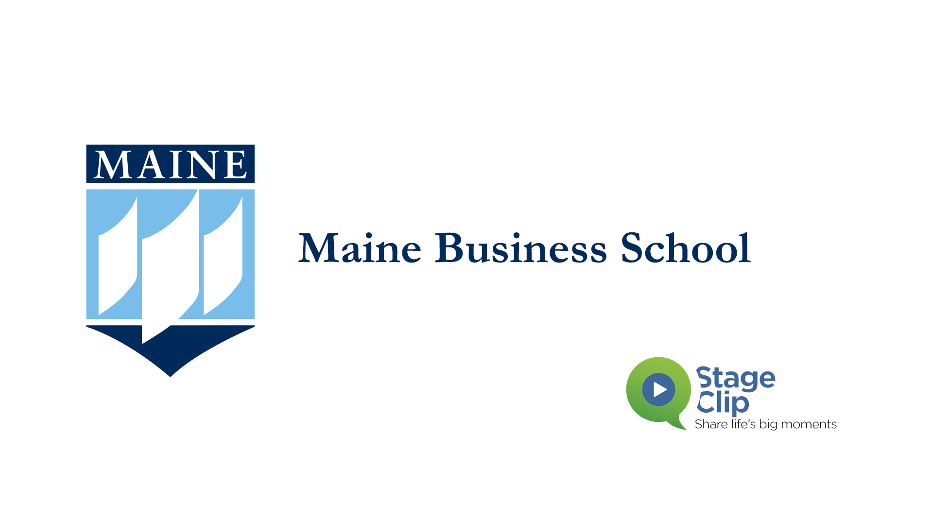 Maine Business School - 2021 — May 2021's clip video thumbnail