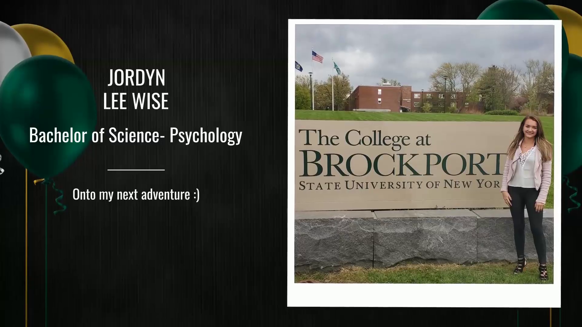 SUNY Brockport Virtual Commencement 2021 — May 2021's clip video thumbnail