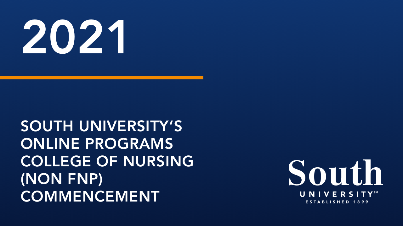South University's Online Programs - College of Nursing (non FNP) 2021 Commencement — June 2021's clip video thumbnail